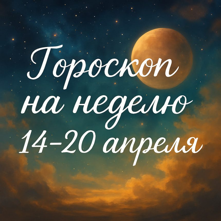 Астропрогноз на 14–20 апреля для всех знаков зодиака