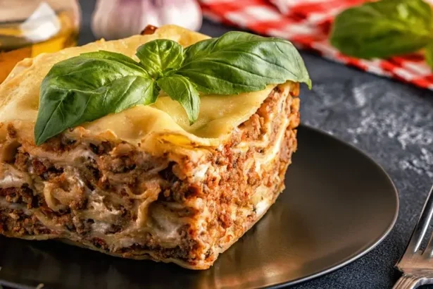 Рецепт настоящей итальянской лазаньи
