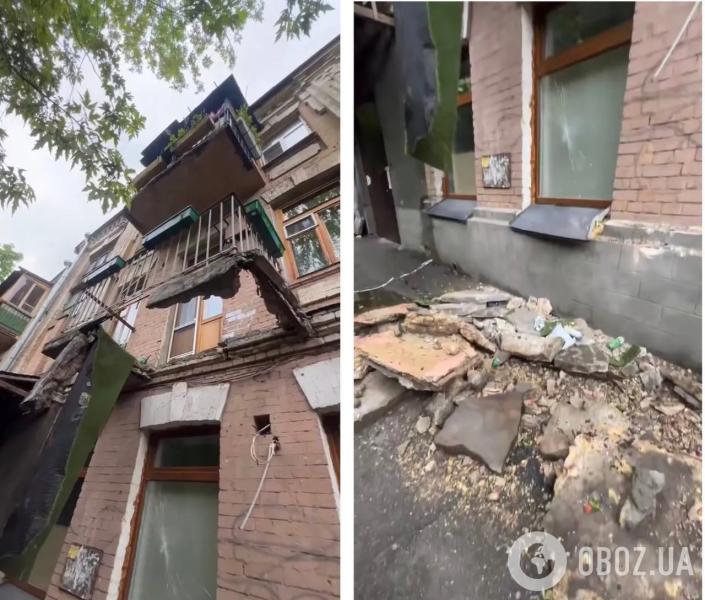 В Киеве обвалился балкон с американским режиссером: Крис Уолтерс показал свои травмы и пригрозил расследованием. Видео