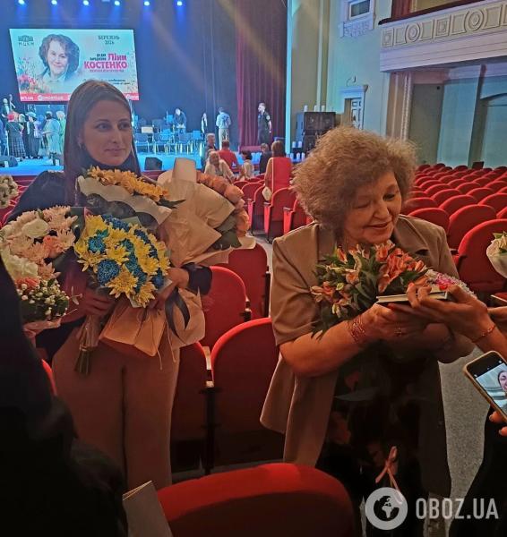 Дочь Лины Костенко во время редкого появления на публике поставила точку в слухах о жизни в Италии