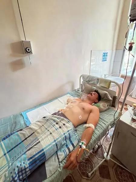 Сын Константина Грубича, который недавно вступил в ряды ВСУ, получил серьезное ранение на войне