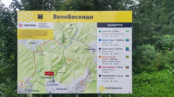 Буковиця: як дійти пішки до мальовничої вершини з Трускавця (фоторепортаж) Буковиця: як дійти пішки до мальовничої вершини з Трускавця (фоторепортаж)