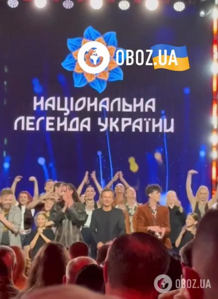 Национальная легенда Украины: как Вакарчука довели до слез после награждения. Фото и видео