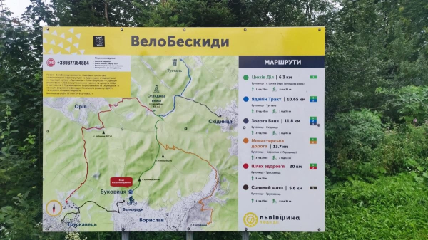 Буковиця: як дійти пішки до мальовничої вершини з Трускавця (фоторепортаж) Буковиця: як дійти пішки до мальовничої вершини з Трускавця (фоторепортаж)