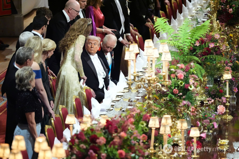 Эксперты объяснили, как вкус Дональда Трампа повлиял на выбор образа Кейт Миддлтон для государственного банкета в Виндзоре