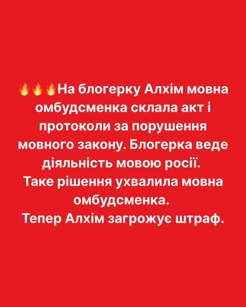У Анны Алхим новые проблемы. За дело скандального блогера взялась языковой омбудсмен: что ей грозит