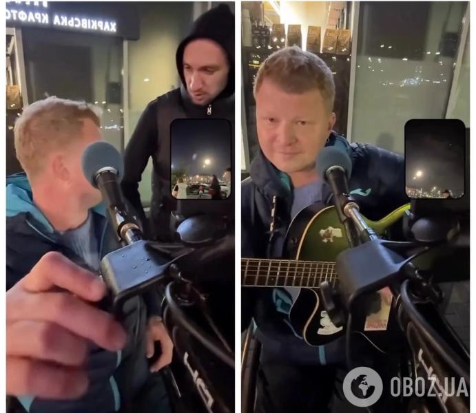 "Пацаны, вы меня знаете?!" В Киеве мужчина унижал музыканта на кресле колесном, который отказался петь русскую песню