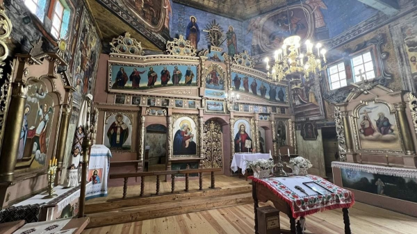 На Львівщині відновили один з найдавніших дерев'яних храмів (фото) На Львівщині відновили один з найдавніших дерев'яних храмів (фото)
