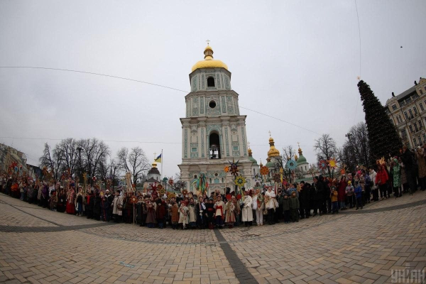 У Києві пройшла Різдвяна хода, присвячена захисникам України (фото)