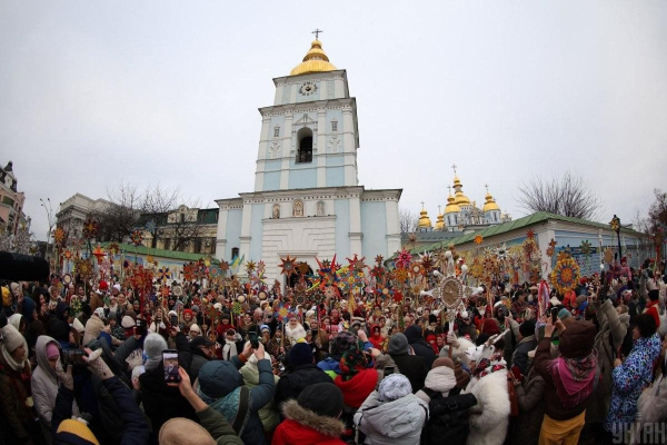 У Києві пройшла Різдвяна хода, присвячена захисникам України (фото)