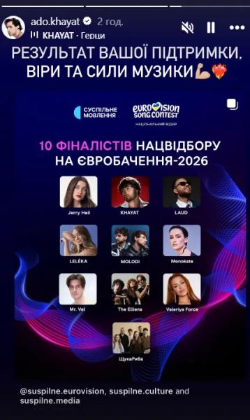 От успеха на "Голосе" до упреков в лицемерии: что стоит знать о десятом финалисте Нацотбора KHAYAT и как Тина Кароль "навредила" ему