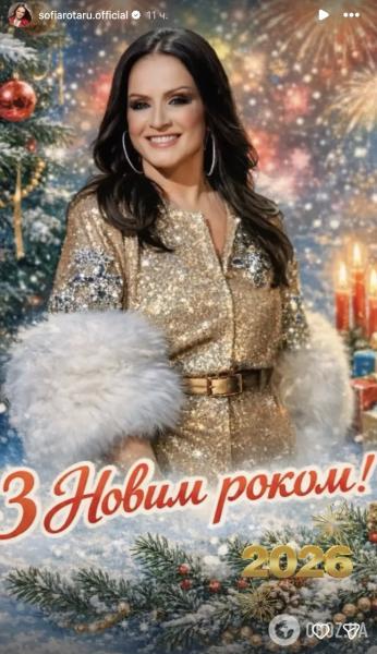София Ротару поздравила украинцев с Новым годом и впервые за долгое время показала новое фото
