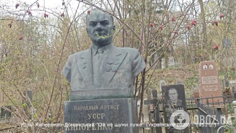 В сети показали плачевное состояние могил народных артистов и выдающихся украинцев: поросли мхом и почти канули в небытие. Фото