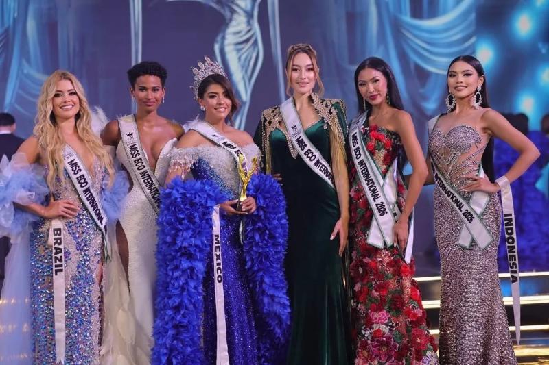 Украинка триумфовала на конкурсе красоты Miss Eco International-2026 и стала первой "Вице Мисс": она поразила жюри символическими образами