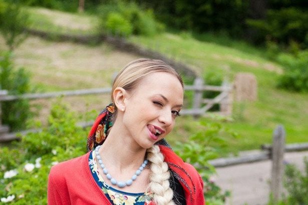 Ирина Сопонару в роли Яринки в сериале «Одного разу під Полтавою»