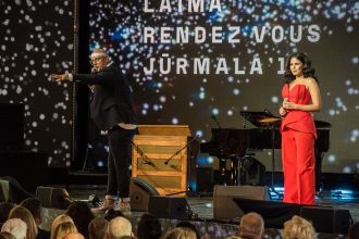 Потап и Настя Каменских на фестивале в Юрмале, 2017 год
